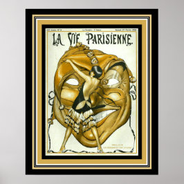 1926 Deco La Vie Parisienne Madrigal Poster