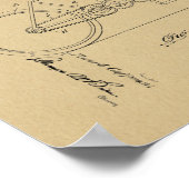 1926 fietsvelocipede-patentkunst poster (Hoek)