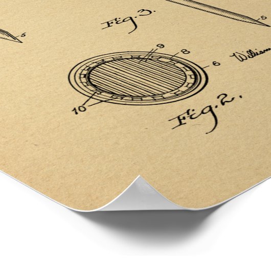 1926 Golf Ball T-shirt Patent Art Print (Hoek)