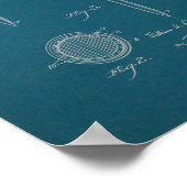 1926  Golf T-shirt Patent Blueprint Art Print (Hoek)