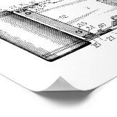 1926 Het vouwen Kunsttekentekening van het Kunstpa Poster (Hoek)