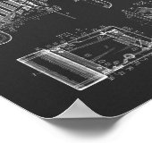 1926 Het vouwen Kunsttekentekening van het Kunstpa Poster (Hoek)