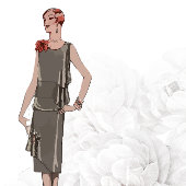 1926   Mode Stationery 2 Bedankkaart