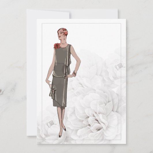 1926   Mode Stationery 2 Bedankkaart (Voorkant)