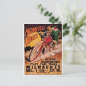 1926 Racing Poster Briefkaart (Staand voorkant)