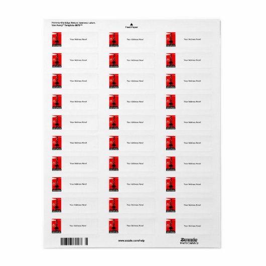 1926 Radio + Omroep Poster Etiket (Full Sheet)