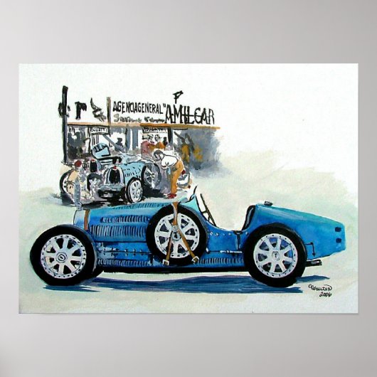 1927 35c racer poster (Voorkant)