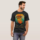 1927 95 jaar oude herfstdaling 95e herfst t-shirt (Voorkant volledig)
