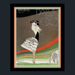 1927 Art Deco Para Todas Poster<br><div class="desc">Para Todas,  november 1927 Art Deco magazine cover door J. Carlos</div>