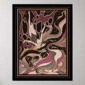 1927 Art Deco Psychedelic Fairy Print (Voorkant)