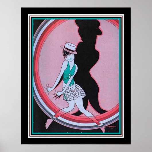 1927 Art Deco Spotlight print 16x20 (Voorkant)
