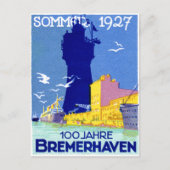 1927 Bremerhaven Duitsland Briefkaart