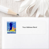 1927 Bremerhaven Duitsland Etiket (Insitu)