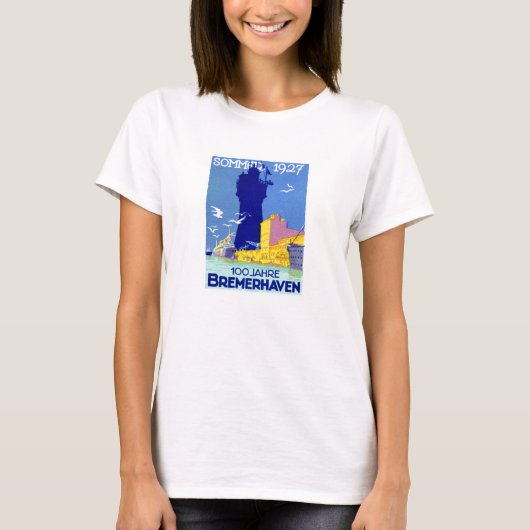 1927 Bremerhaven Duitsland T-shirt (Voorkant)