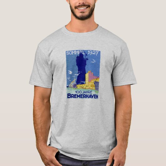 1927 Bremerhaven Duitsland T-shirt (Voorkant)