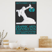 1927 Grafische Kunsten breiden Poster uit (Keuken)