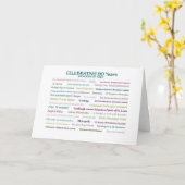 1927 Herinneringen 90ste Verjaardag Kaart (Gele Bloem)