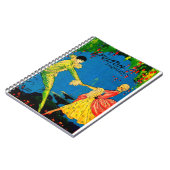 1927 Het Fulton Theater-programma dekt kunst Notitieboek (Linkerzijde)