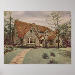  1927 House Design 10A2 Print