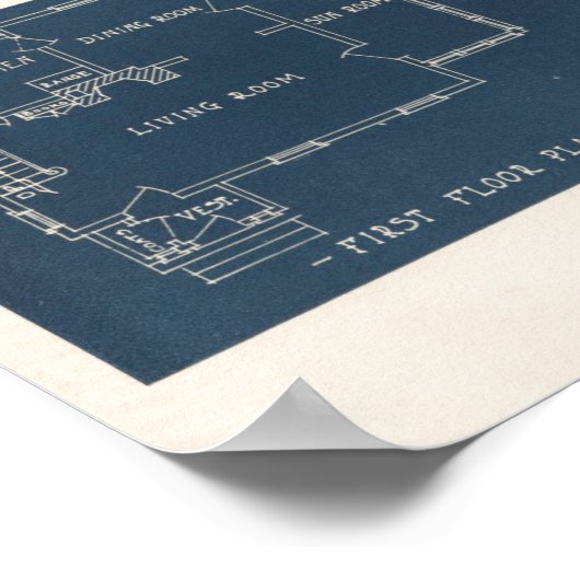  1927 House Design 10A5 Print Interior (Hoek)