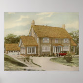  1927 House Design Print Exterior (Voorkant)
