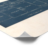 1927-huisontwerp 10A1 Afdrukindeling Poster (Hoek)