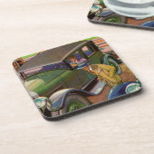 1927 Kelly-Springfield band en Drankjes Onderzetter (Linkerzijde)