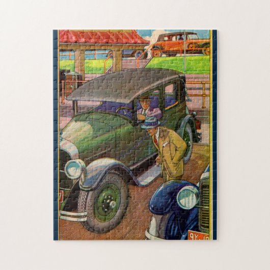 1927 Kelly-Springfield band en Legpuzzel (Verticaal)