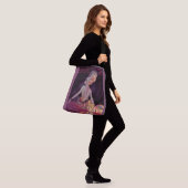 1927 Kunstprinten over Ziegfeld Crossbody Tas (Op model)