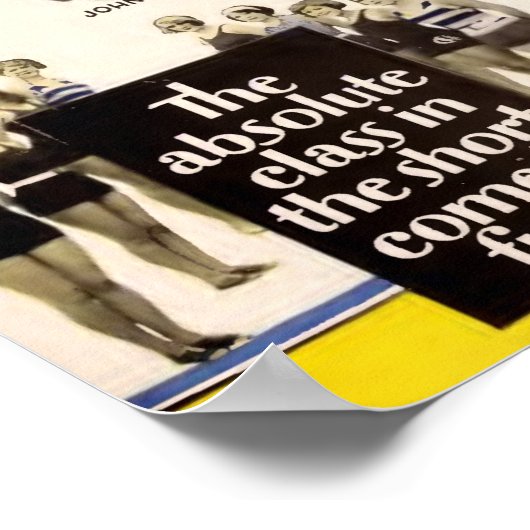 1927 Mack Sennett Studio comedians exposante adver Poster (Hoek)