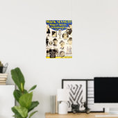 1927 Mack Sennett Studio comedians exposante adver Poster (Thuiskantoor)