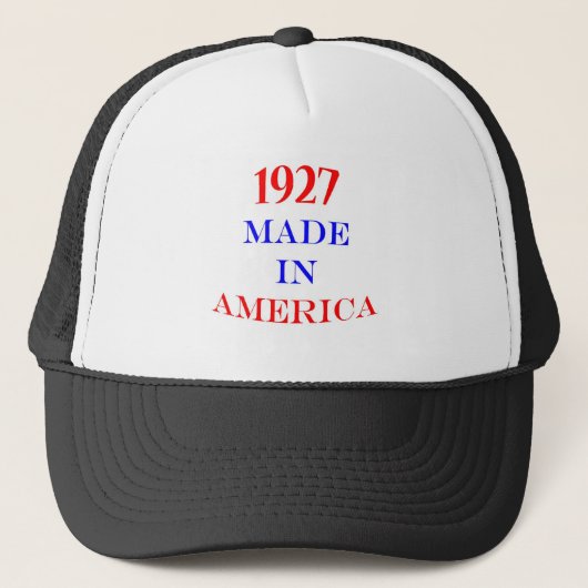 1927 Made in America Trucker Pet (Voorkant)