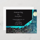 1927 New York Bachelorette Party Kaart (Voorkant / Achterkant)