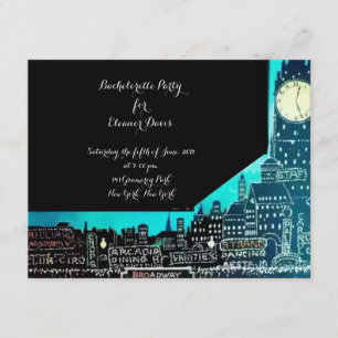 1927 New York Bachelorette Party Kaart