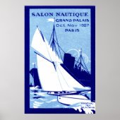 1927 Paris Boat Show Poster (Voorkant)