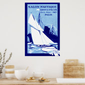 1927 Paris Boat Show Poster (Keuken)