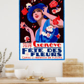 1927 Poster van het Show van Genève (Keuken)