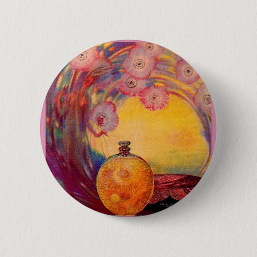 1927 Roger & Gallet parfume en Ronde Button 5,7 Cm (Voorkant)