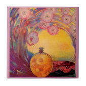 1927 Roger & Gallet parfume en Tegeltje (Voorkant)