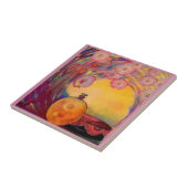 1927 Roger & Gallet parfume en Tegeltje (Zijkant)