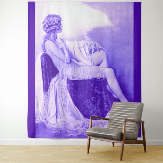 1927 Ziegfeld meisje Wandkleed (In situ)