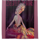 1927 Ziegfeld-theaterkunst Douchegordijn (Voorkant)