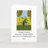 1927Bicycling Kaart (Achterkant)