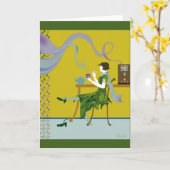 "1927TEADANCE" KAART (Gele Bloem)