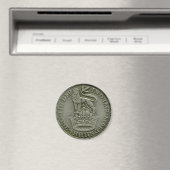 1928 Britse shilling magneet (Insitu (Vaatwasser))