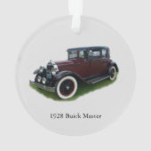 1928 Buick Master acrylversiering Ornament (achterkant)