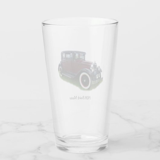 1928 Buick Master Glass Glas (Achterkant)