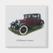 1928 Buick Master magnet (Voorkant)