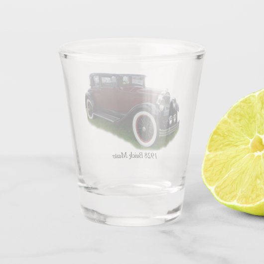 1928 Buick Master shot glass Shot Glas (Achterkant)