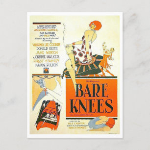 1928 Film Bare Knees Briefkaart